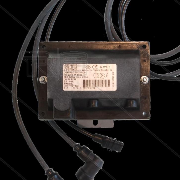 FIDA Brandertrafo Dubbel 5kV met Kabels 230V, Auto diversen, Overige Auto diversen, Verzenden