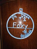 Kerstbal in 3D gepersonaliseerde naam naar keuze, Ophalen of Verzenden, Nieuw