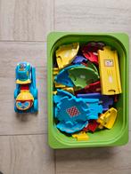 Vtech racebaan, brandweer, bouwplaats en voertuigen, Kinderen en Baby's, Ophalen, Zo goed als nieuw