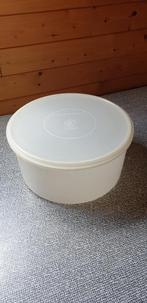 Tupperware kom met deksel, Huis en Inrichting, Keuken | Tupperware, Ophalen of Verzenden, Gebruikt, Wit, Bak of Kom
