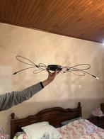 Plafondlamp, Huis en Inrichting, Lampen | Plafondlampen, Ophalen, Zo goed als nieuw, Glas