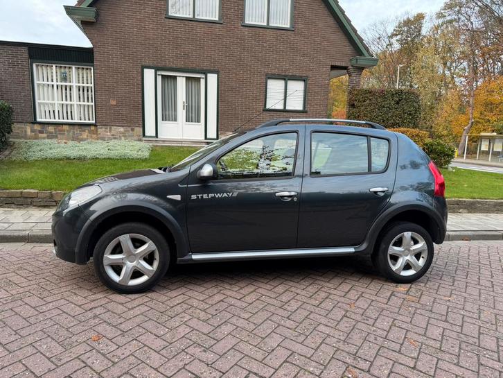 Dacia Sandero Stepway 1.6i benzine Airco Euro5 gekeurd, Auto's, Dacia, Bedrijf, Te koop, Sandero Stepway, ABS, Airbags, Airconditioning
