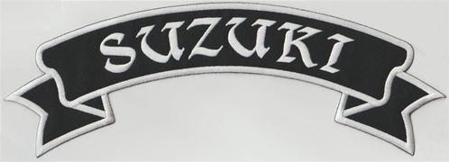 Suzuki Boog stoffen opstrijk patch embleem #14, Motoren, Accessoires | Overige, Nieuw, Verzenden