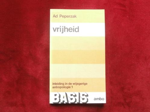 Vrijheid - Inleiding in de wijsgerige antropologie 1, Boeken, Filosofie, Gelezen, Verzenden
