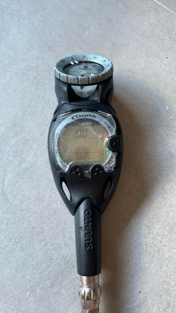 Console Suunto Cobra en Suunto SK8 kompas, Watersport en Boten, Duiken, Gebruikt, Duikcomputer, Ophalen of Verzenden