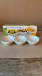 Set van 3 ramaquins voor aperitief, Ophalen, Overige materialen, Overige typen, Nieuw