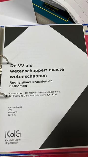 De VV als wetenschapper: exacte wetenschappen beschikbaar voor biedingen