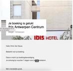 Hotel overnachting 3 nacht. Ibis centrum Antwerpen 12-15 Nov, Tickets en Kaartjes, Eén persoon, 3 overnachtingen of meer