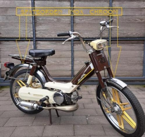 mooie SET inox RVS chroom spatborden Honda Camino, Vélos & Vélomoteurs, Pièces de cyclomoteur | Oldtimers & Ancêtres, Utilisé