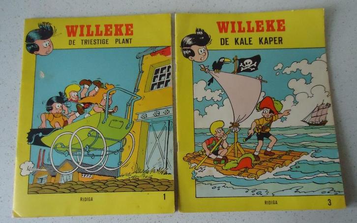 2 Strips van Willeke eerste drukken anno 1973., Boeken, Stripverhalen, Zo goed als nieuw, Meerdere stripboeken, Ophalen of Verzenden