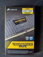 Corsair Vengeance DDR4 2x8GB 3000MHz nieuw, Informatique & Logiciels, Mémoire RAM, Neuf, Enlèvement ou Envoi, DDR4, Desktop