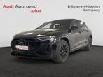 Audi Q8 e-tron Q8 e-Tron 106 kWh 55 Quattro S line, Auto's, Audi, Automaat, Zwart, Elektrisch, SUV of Terreinwagen