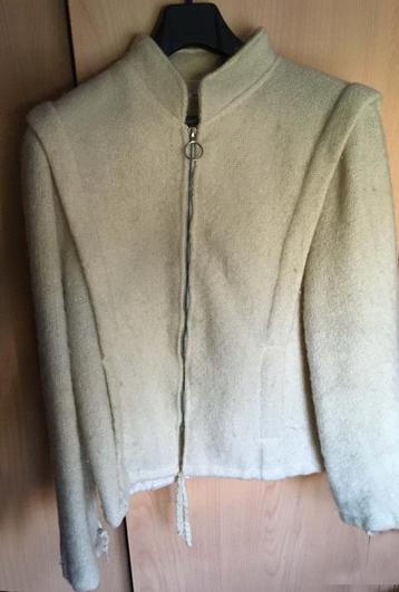 wollen blouson - unisexe - Maat 42/44 - bijna nieuwe staat beschikbaar voor biedingen