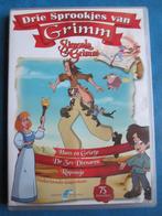 Drie Sprookjes van Grimm, Cd's en Dvd's, Europees, Tekenfilm, Alle leeftijden, Boxset