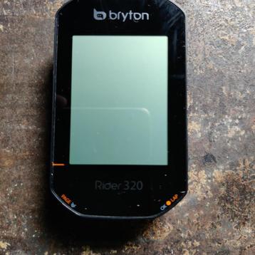 snelheidsmeter Bryton rider 320 beschikbaar voor biedingen
