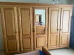 Massief eiken kleerkast, 200 cm of meer, 75 cm of meer, Eikenhout, Zo goed als nieuw