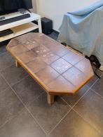 Salontafel met tegels, Ophalen, Overige materialen, Gebruikt, 100 tot 150 cm
