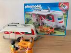 Playmobil - caravan, Kinderen en Baby's, Speelgoed | Playmobil, Ophalen, Zo goed als nieuw