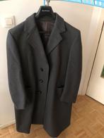 Long manteau 100% pure laine - 48cm d’épaule à épaule, Enlèvement, Comme neuf, Gris