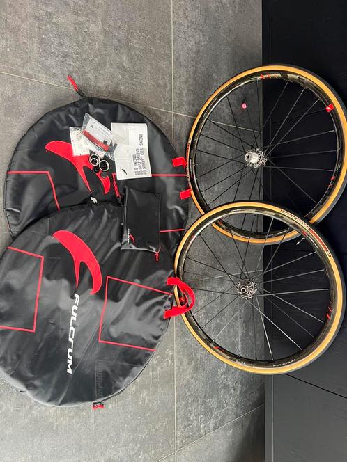 Fulcrum racing zero carbon DB disc wielen wielset, Fietsen en Brommers, Fietsonderdelen, Zo goed als nieuw, Ophalen