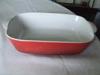 Mooie rode vuurvaste ovenschaal, Huis en Inrichting, Keuken | Servies, Ophalen of Verzenden, Nieuw, Overige materialen, Schaal of Schalen