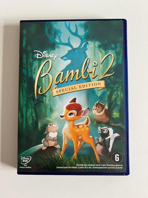 DVD Bambi 2 Special Edition, Cd's en Dvd's, Dvd's | Tekenfilms en Animatie, Gebruikt, Amerikaans, Tekenfilm, Vanaf 6 jaar, Ophalen of Verzenden