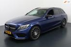 Mercedes-Benz C-klasse Estate AMG 43 4MATIC burmester, head-, Auto's, Automaat, Euro 6, Blauw, 2996 cc