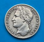 1 Franc  1838  Leopold l.    RARE  !!!, Postzegels en Munten, Munten | België, Zilver, Ophalen of Verzenden, Losse munt, Zilver