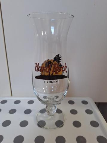 Sydney Hard Rock Cafe Hurricane Glass beschikbaar voor biedingen