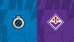 2 tickets Club Brugge - Fiorentina Vak 426, Mei, Losse kaart, Twee personen