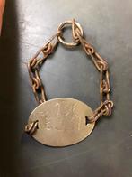 Ancienne plaque d identitée 14-18 40-45, Ophalen of Verzenden