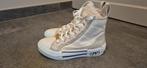 Ecru hoge sneakers merk Josh V, Kleding | Dames, Beige, Ophalen of Verzenden, Zo goed als nieuw, Sneakers