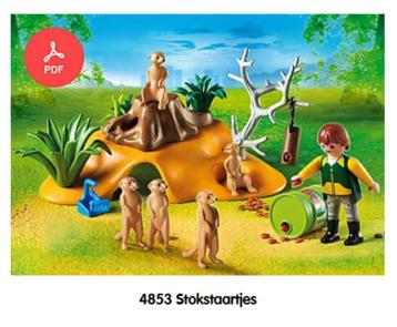 playmobil 4853 stokstaartjes 