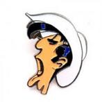 Pins "Lucky Luke" Editions Atlas - Lucky Luke cavalier blanc, Collections, Enlèvement ou Envoi, Neuf, Autres sujets/thèmes, Insigne ou Pin's