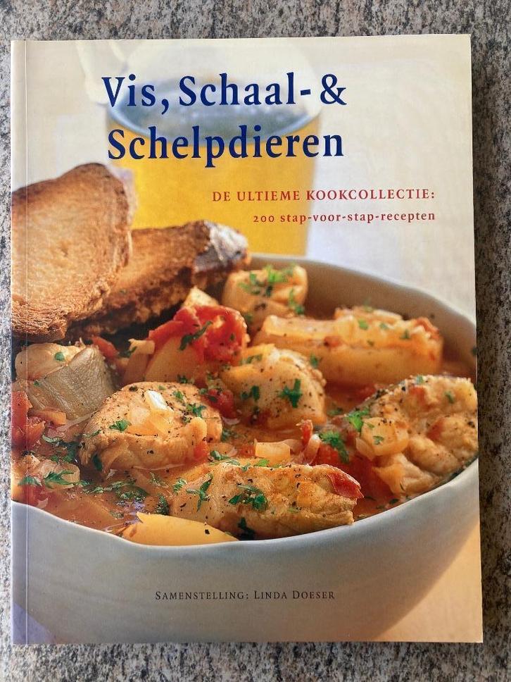 Vis, Schaal-& Schelpdieren, Livres, Livres de cuisine, Utilisé, Enlèvement ou Envoi