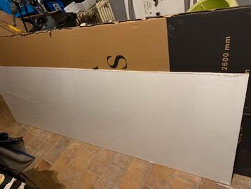 Douchewand Megapanel - Snow white beschikbaar voor biedingen