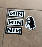 Nine Inch Nails NIN Brandon Lee, the Crow stickers, Ophalen of Verzenden, Nieuw