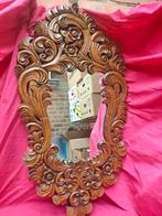 Spiegel met houten kader., Antiek en Kunst, Ophalen of Verzenden