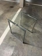 Glazen salontafels (twee), Ophalen of Verzenden, Zo goed als nieuw