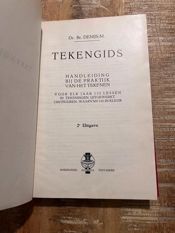 Vintage tekengids, handleiding bij de praktijk van het teken beschikbaar voor biedingen