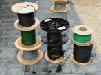Groot lot kabelspoelen Audio/ Video/ UTP, Ophalen, Nieuw, 10 meter of meer, Overige kabels
