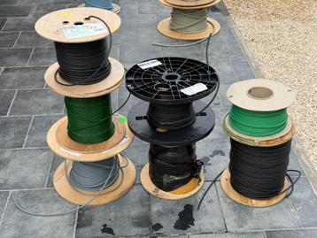 Groot lot kabelspoelen Audio/ Video/ UTP beschikbaar voor biedingen