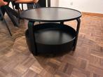 Ikea Salontafel rond zwart, Ophalen, Rond, 50 tot 100 cm, Zo goed als nieuw