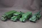 4 Dinky Toys Militaire vrachtwagens - TOP vintage, Ophalen of Verzenden