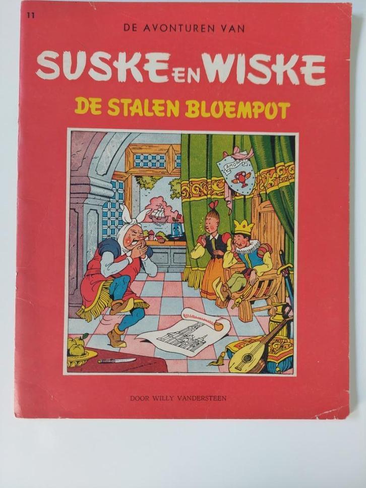 Suske en Wiske Nr 11 De Stalen bloempot 1961, Boeken, Stripverhalen, Zo goed als nieuw, Eén stripboek, Ophalen of Verzenden