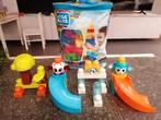 Mega bloks, glijbaan panda en pinguin, Kinderen en Baby's, Speelgoed | Bouwstenen, Ophalen, Gebruikt, Megabloks