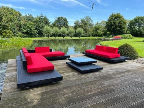 Design loungesets uit voorraad leverbaar, Jardin & Terrasse, Ensembles de jardin, Neuf, Sets de jardin, Synthétique, Plus de 8 places