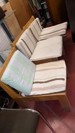 Vintage lounge chairs beuk voor opmaak, Antiek en Kunst, Ophalen of Verzenden