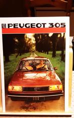 PEUGEOT 305 brochure, Boeken, Auto's | Folders en Tijdschriften, Peugeot, Ophalen of Verzenden, Zo goed als nieuw