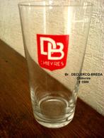 Declercq-Breda  Chièvres  33 cl   † 1980, Collections, Marques de bière, Enlèvement ou Envoi, Comme neuf, Verre ou Verres